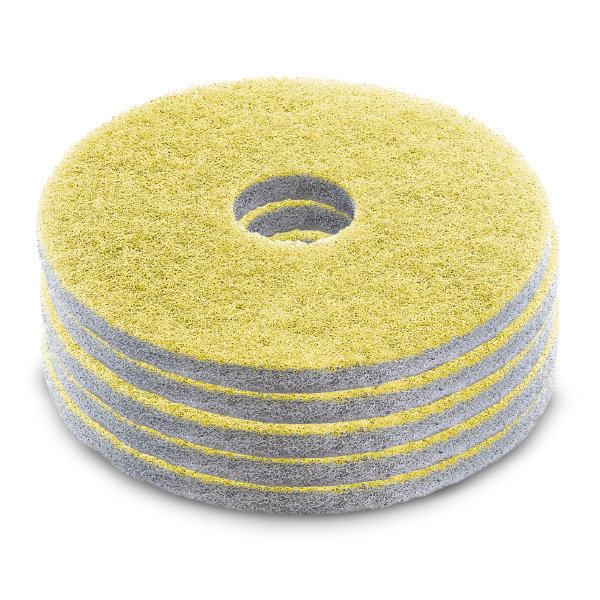 Karcher Yellow Diamond Floor Pad Set 300mm - Box 5 | 6.371-249.0 Karcher Yellow Diamond Floor Pad Set 300mm - Box 5 | 6.371-249.0